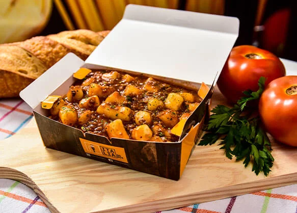 Macarrão ao molho vermelho